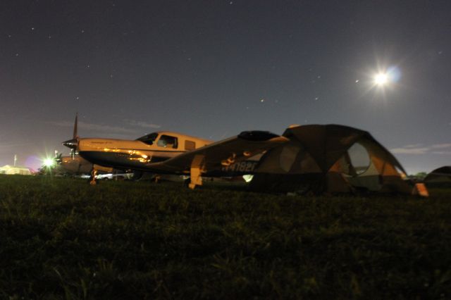 Piper Saratoga (N4182Q) - Oshkosh 2015 Camping