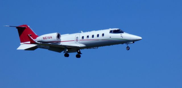 Learjet 60 (N6144) - About to touch down is this 2008 Learjet 60 in the Summer of 2024.