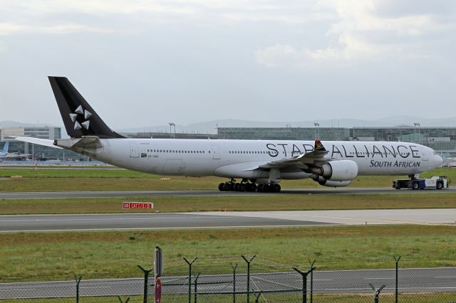 Airbus A340-600 (ZS-SNC) - "Star Alliance" livery