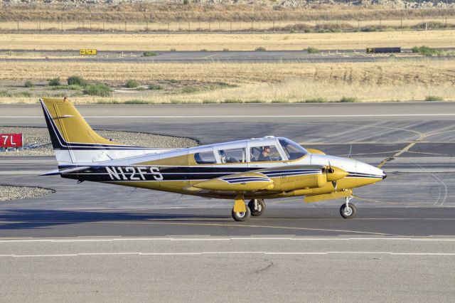 Piper PA-30 Twin Comanche (N12FS) - Piper PA30 Twin Comanche at Livermore Municipal Airport. July 2021.