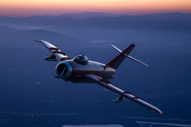 MIKOYAN MiG-17 (NX117BR) - The MiG. Favorite non-burner non-smoke capture. Pilot Jason Somes, DP Scott Slocum. Photographer Carson Zabel.