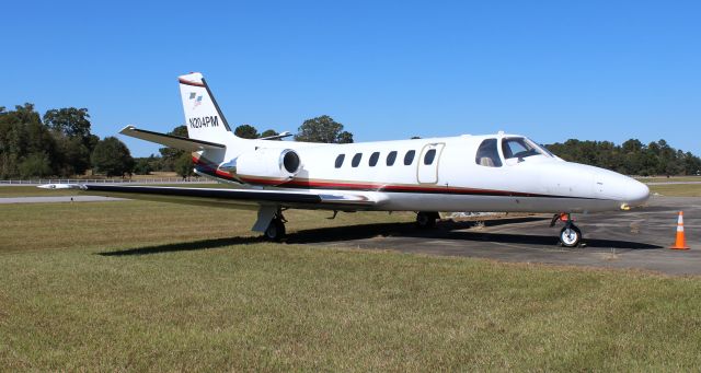 Cessna Citation II (N204PM) - A 1981 model Cessna 550 Citation II at St. Clair County Airport, Pell City, AL - October 8, 2022.