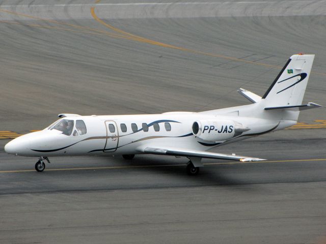 Cessna Citation II (PP-JAS) - Cessna 550 Citation II (cn 550-0722) Fab: 1993 / Ex: XA-SMT, N1886G, N220LE - Aeroporto de Congonhas/São Paulo (CGH/SBSP) , Brazil