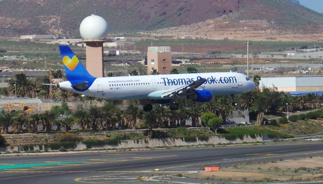 Airbus A321 (G-OMYJ) - Thomas Cook UK G-OMYJ Airbus A321 LPA/GCLP Spotting