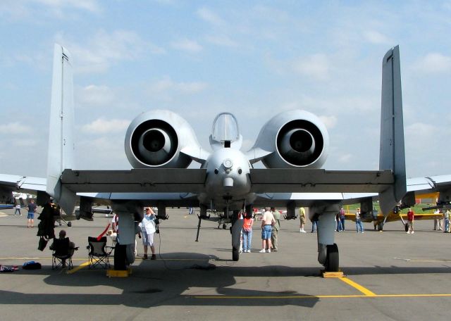 Fairchild-Republic Thunderbolt 2 (78-0852) - At Barksdale Air Force Base.