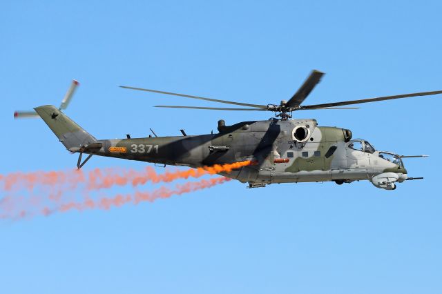 MIL Mi-25 (CEF3371) - Mil Mi-35 Hind-E. Photo taken on August 22, 2021 at Gdynia Aerobaltic.