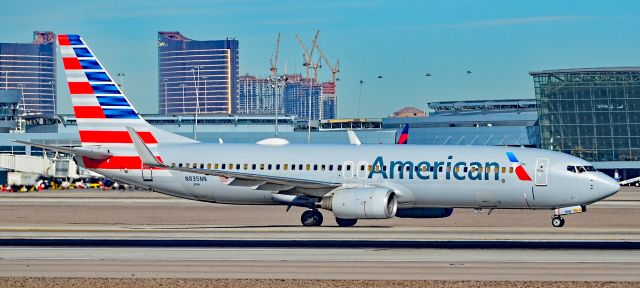 Boeing 737-800 (N835NN) - N835NN American Airlines Boeing 737-823 s/n 29577 - Las Vegas - McCarran International (LAS / KLAS)br /USA - Nevada,  January 28, 2019br /Photo: TDelCoro