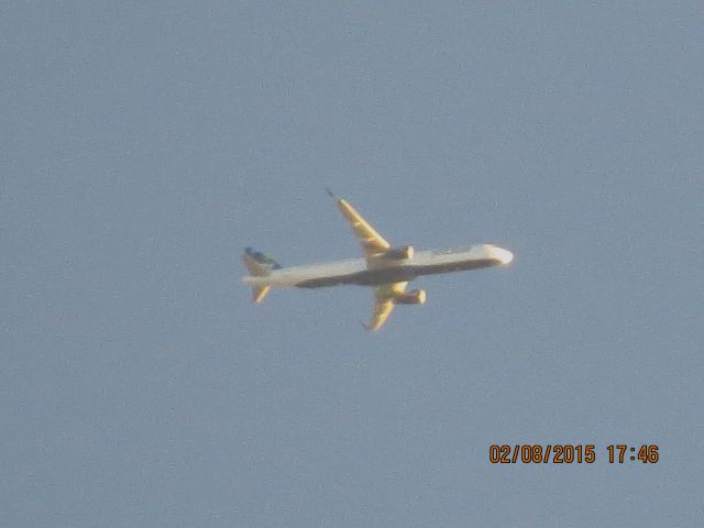 Airbus A321 (N934JB) - Jet Blue flight 423 from JFK to LAX over Southeastern Kansas at 32,000 feet.