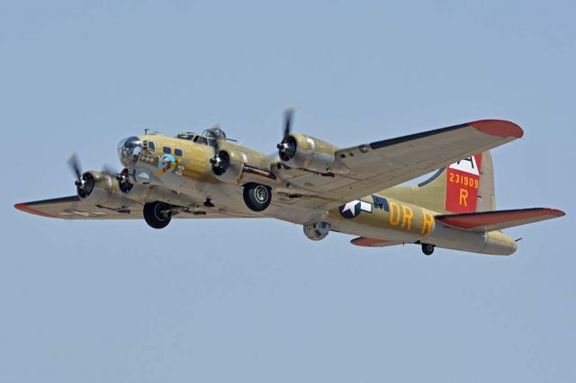 Boeing B-17 Flying Fortress (N93012) - Collings Foundation Boeing B-17G Flying Fortress N93012 Nine-O-Nine at Phoenix-Mesa Gateway Airport on April 15, 2016.