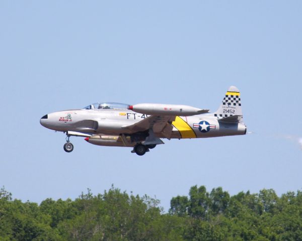 Lockheed T-33 Shooting Star (N133HH) - At Barksdale Air Force Base. 