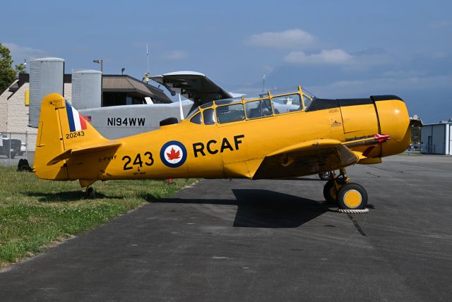 North American T-6 Texan (C-FVYF)