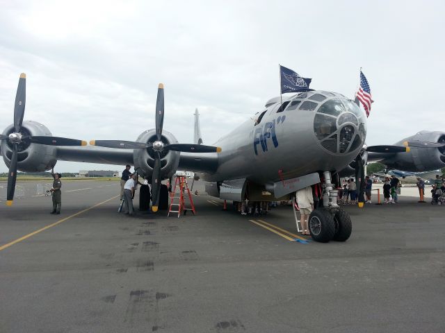 Boeing B-29 Superfortress (N529B) - Boeing B-29A "FIFI" (CN 44-62070) Commemorative Air Force, Addison, TX at Manassas (HEF) June 6, 2013.  