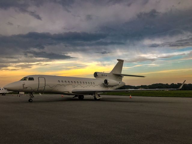 Dassault Falcon 7X (OO-EJA)