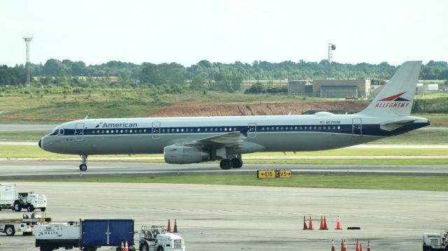 Airbus A321 (N579UW) - Piedmont Retro