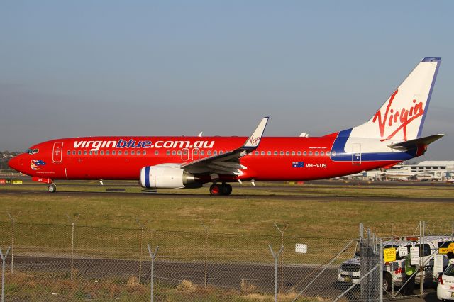 Boeing 737-800 (VH-VUS)