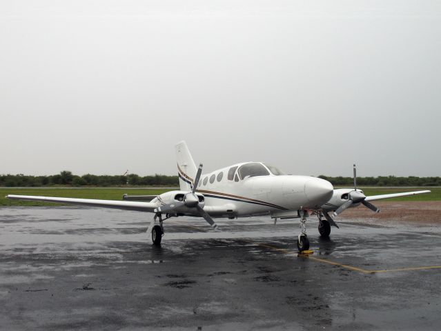 Cessna Chancellor (ZS-LTY) - At The Orapa Diamond mine, Botswana.