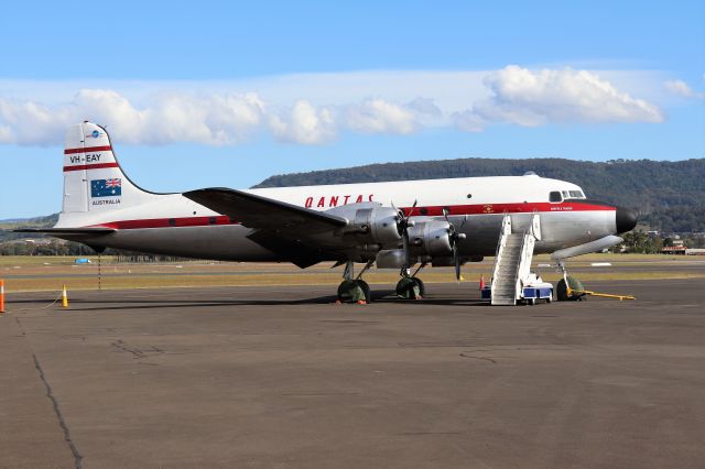 Douglas C-54 Skymaster (VH-EAY) - Beautifully restore DC4 HARS Wollongong, Albion Park airport