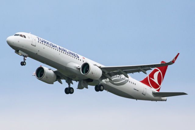 Airbus A321neo (TC-LSA) - THY1994 on the way back to Istanbul