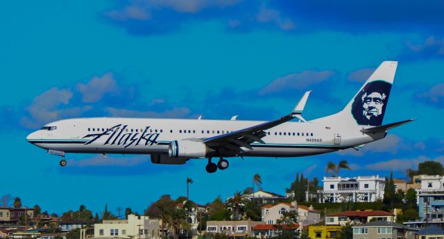 Boeing 737-900 (N459AS) - N459AS Alaska Airlines 2014   Boeing 737-990(ER) serial 36352 / 4832 - San Diego International Airport (IATA: SAN, ICAO: KSAN, FAA LID: SAN)br /Photo: TDelCorobr /December 14, 2015