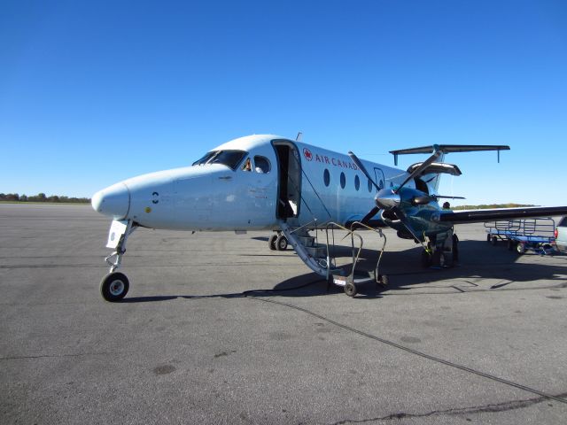 Beechcraft 1900 (C-GVGA) - Before a flight to YYZ