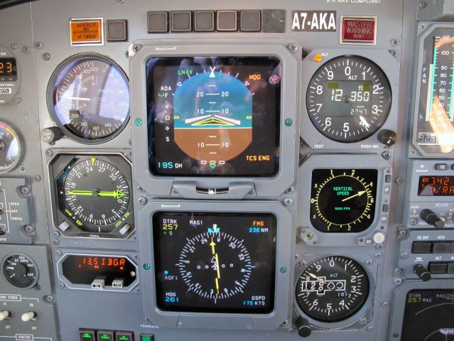 Cessna Citation V (A7-AKA) - Good climb rate.