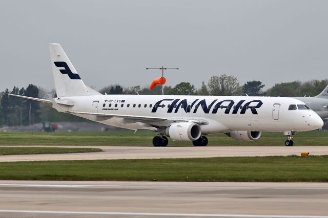 Embraer ERJ-190 (OH-LKG) - FIN933 arriving from Helsinki.