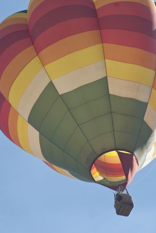 N75188 — - Shot at the Albuquerque Balloon Fiesta in 2010 from just off the highway east of the balloon park.