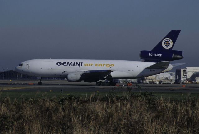 McDonnell Douglas DC-10 (N600GC) - Departure at Narita Intl　Airport Rwy34L on 1998/11/21