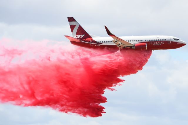 BOEING 737-300 (N137CG) - BMBR137 performing the weekly systems test 