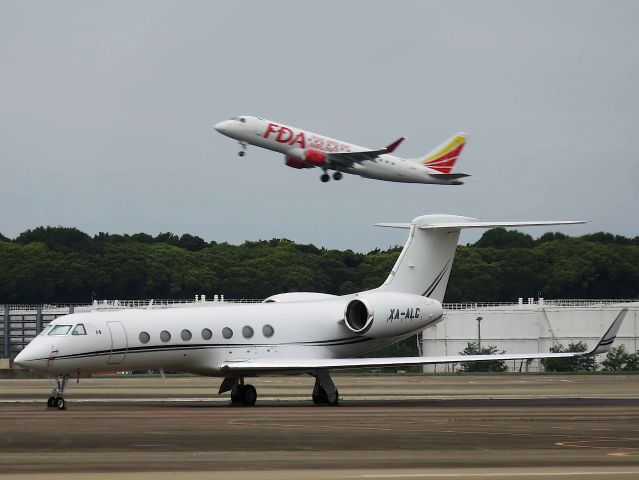 Gulfstream Aerospace Gulfstream V (XA-ALC) - I took this picture on Jun 14, 2018.