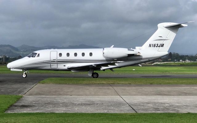 Cessna Citation III (N163JM) - Taxing to 4.5 after a quick flight from Auckland 