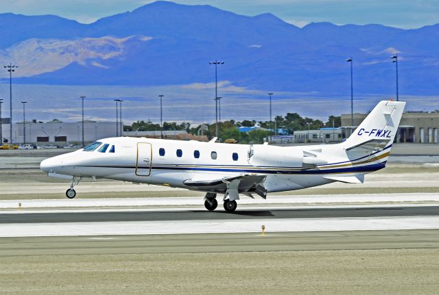 Cessna Citation Excel/XLS (C-FWXL) - C-FWXL 2007 Cessna 560XL C/N 560-5691  Las Vegas - McCarran International (LAS / KLAS) USA - Nevada, May 19, 2011 Photo: Tomás Del Coro