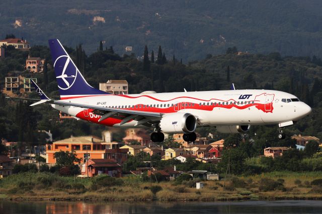 Boeing 737 MAX 8 (SP-LVD) - Photo taken on July 10, 2021