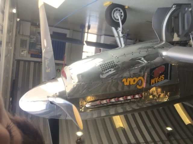 North American P-51 Mustang (NL5441V) - SORRY IS UPSIDE DOWN ITS THAT I TOOK IT ON SELFIE MODEbr /P-51 MUSTANG SPAM CAN