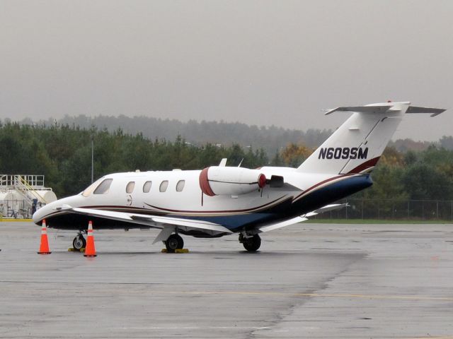 Cessna Citation CJ1 (N609SM) - At Bangor, Maine.