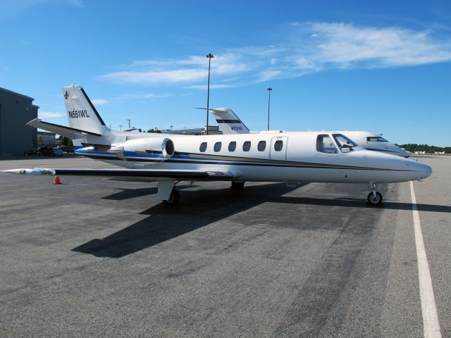 Cessna Citation II (N551WL) - A very nice Citation Bravo.