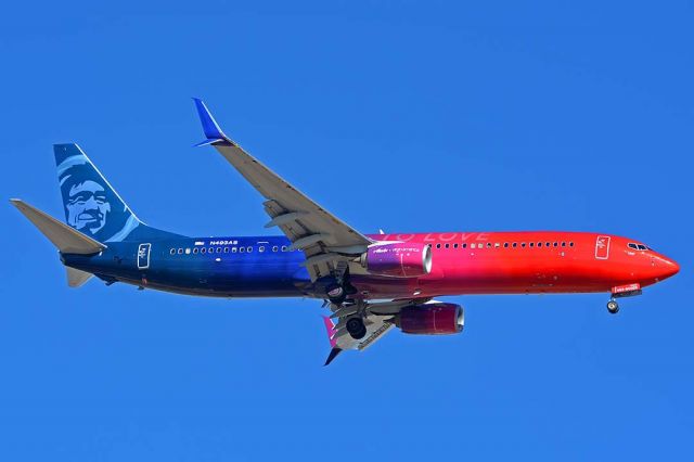 Boeing 737-900 (N493AS) - Alaska Boeing 737-900 N493AS More to Love at Phoenix Sky Harbor on January 29, 2018. 