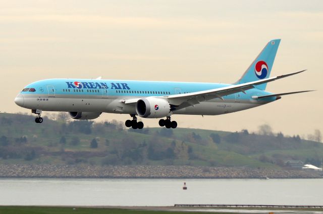 Boeing 787-8 (HL8083) - 'Koreanair 091' arriving from Seoul