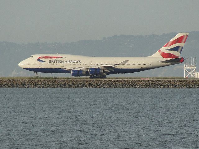 Boeing 747-200 (G-BNLW) - Standing in the Bay Front Park. This Is BAW 287 coming in from London Heathrow. Landing on 28L