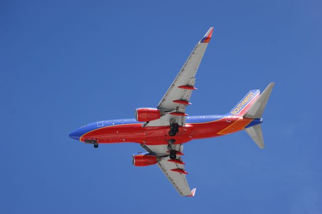 Boeing 737-700 — - Arriving from Houston