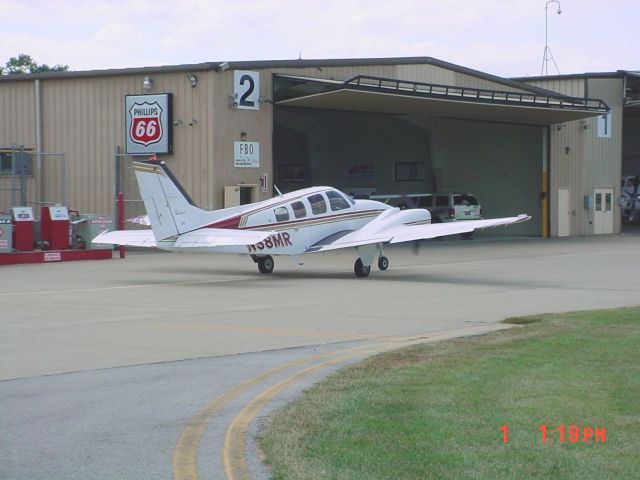 Lancair Lancair 4 (N58MR) - Parked on ramp 9/1/09