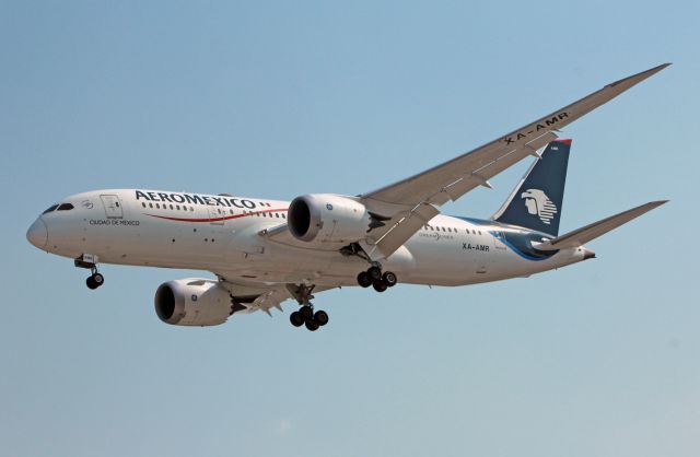 Boeing 787-8 (XA-AMR) - AeroMexico / Boeing 787-8 / MSN 36844 / XA-AMR / MMMX 03/2021