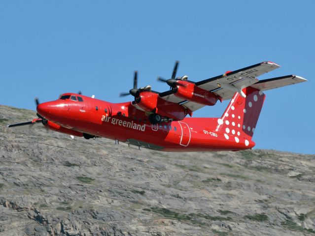 De Havilland Canada Dash 7 (OY-CBU) - Photo taken 05-07-2015