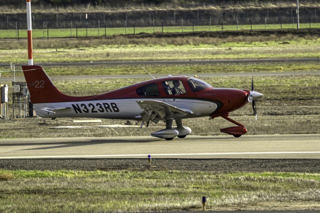 Cirrus SR-22 (N323RB) - Cirrus SR-22 at Livermore Municipal Airport. February 2021
