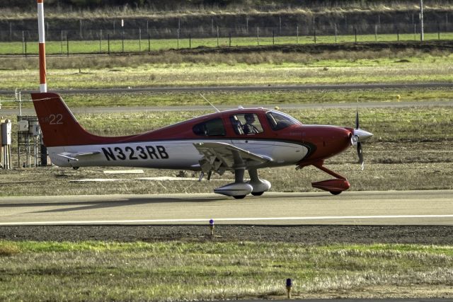 Cirrus SR-22 (N323RB) - Cirrus SR-22 at Livermore Municipal Airport. February 2021