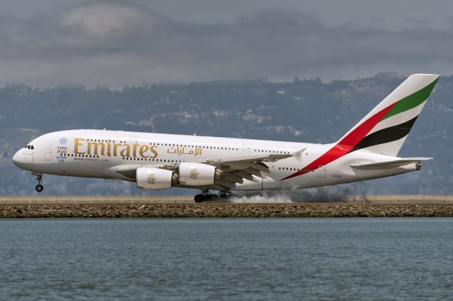 Airbus A380-800 (A6-EOF) - 4th July, 2016