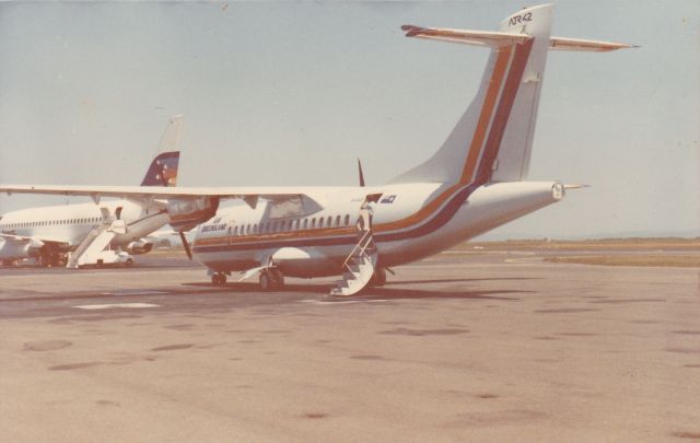 Aerospatiale ATR-42-300 (VH-AQD) - 1986