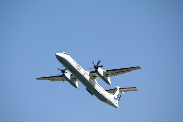 G-JECE — - G-JECE departs Inverness Airport