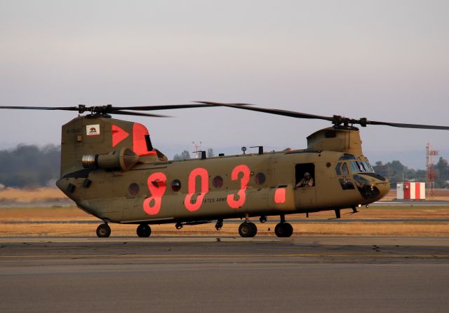 ASAP Chinook (1008407) - KRDD - CA ANG CH-47F Chinook "803" arriving at KRDD