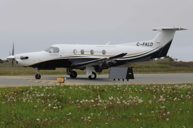 Pilatus PC-12 (C-FALD) - CYGR-CYHU